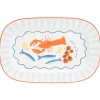Plat de service homard sardine