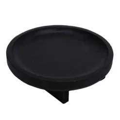 Plateau bois noir