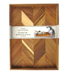 Plateau en acacia 40x30cm