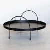 Plateau metal sur pied