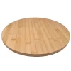 Plateau tournant bambou d40
