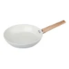Poele creme exterieur strie