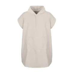Poncho de plage adulte beige