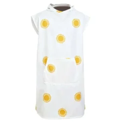 Poncho de plage adulte imprime