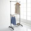 Portant a vetements 2 niveaux