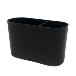 Porte brosse a dent noir mat