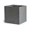 Pot argile carre 28x28cm