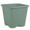 Pot carre chorus 40cm vert