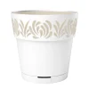 Pot gaia d25cm blanc