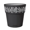 Pot gaia d25cm graphite
