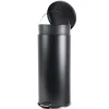 Poubelle a pedale 30l noir