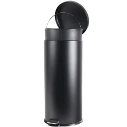 Poubelle a pedale 30l noir