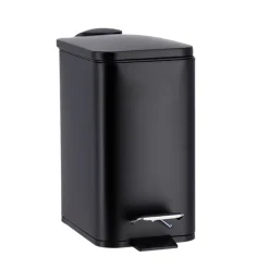 Poubelle 3l metal frein de chute