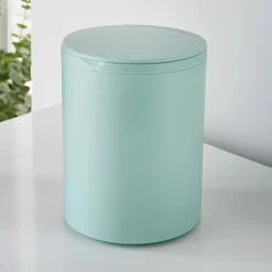 Poubelle ronde de salle de bain