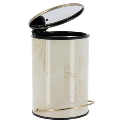Poubelle ronde metal 3l - chic