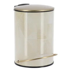 Poubelle ronde metal 3l - chic