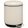 Poubelle sdb 5l duo ivoire five