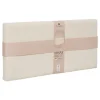 Pouf pliable double soana blanc