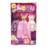 Poupee mannequin 3 tenues