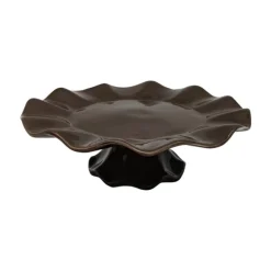 Presentoir a gateau bords vague