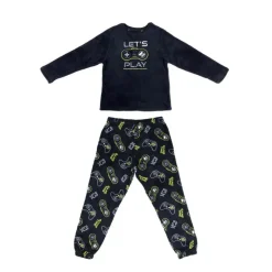 Pyjama garcon polaire let's play