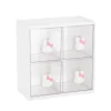 Rangement lapin 4 tiroirs