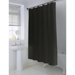 Rideau de douche noir