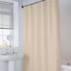 Rideau de douche polyester beige