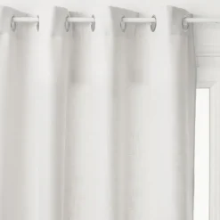 Rideau leon ivoire 140x260