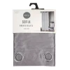 Rideau sofia 140x260 gris