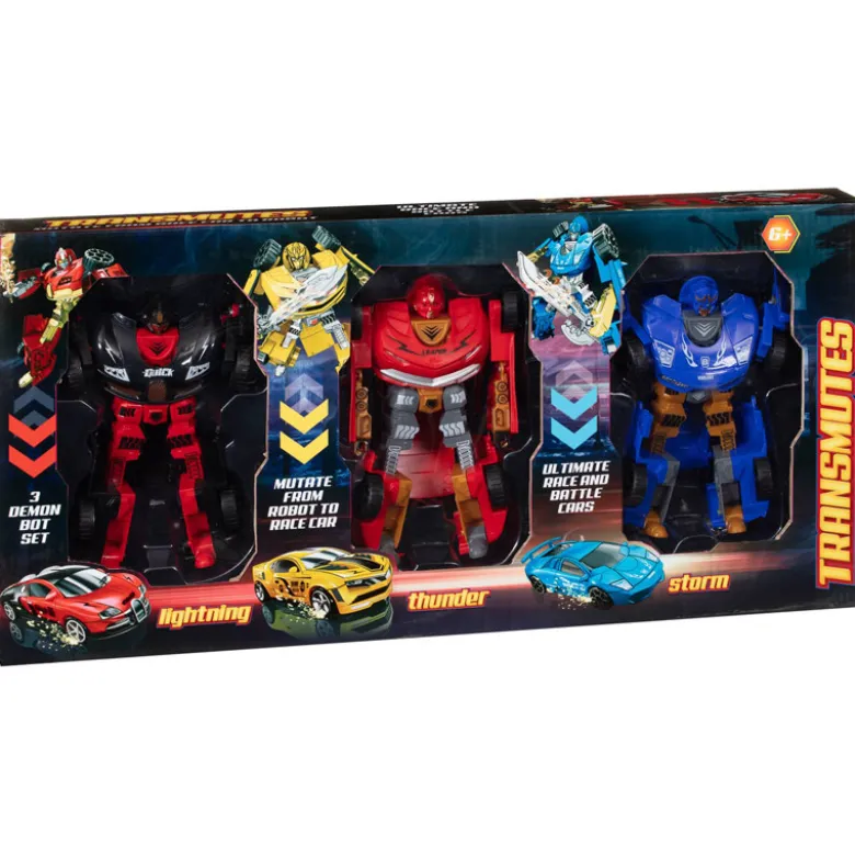 Robots transformables x3