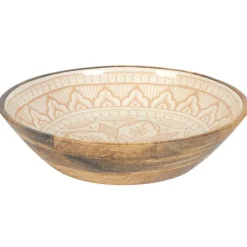 Saladier en bois ankara d28x7cm