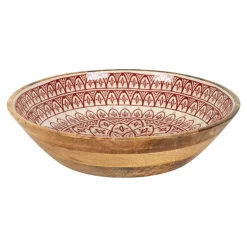 Saladier en bois ankara d28x7cm