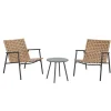 Salon de jardin 2 places + table