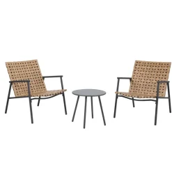 Salon de jardin 2 places + table