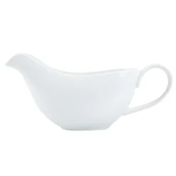 Sauciere avec anse blanche