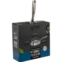 Sauteuse 28cm inox resilience