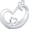Sculpture coeurs enchevetres