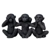 Sculpture 3 singes de la sagesse