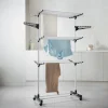 Sechoir 3 niveaux avec roues 15m