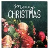 Serviette photoprint noel 38x38c