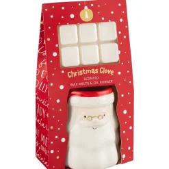 Set bruleur et cire noel