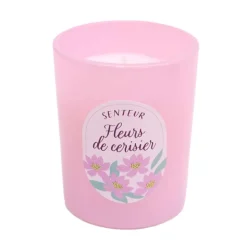 Set de 3 bougies printanieres