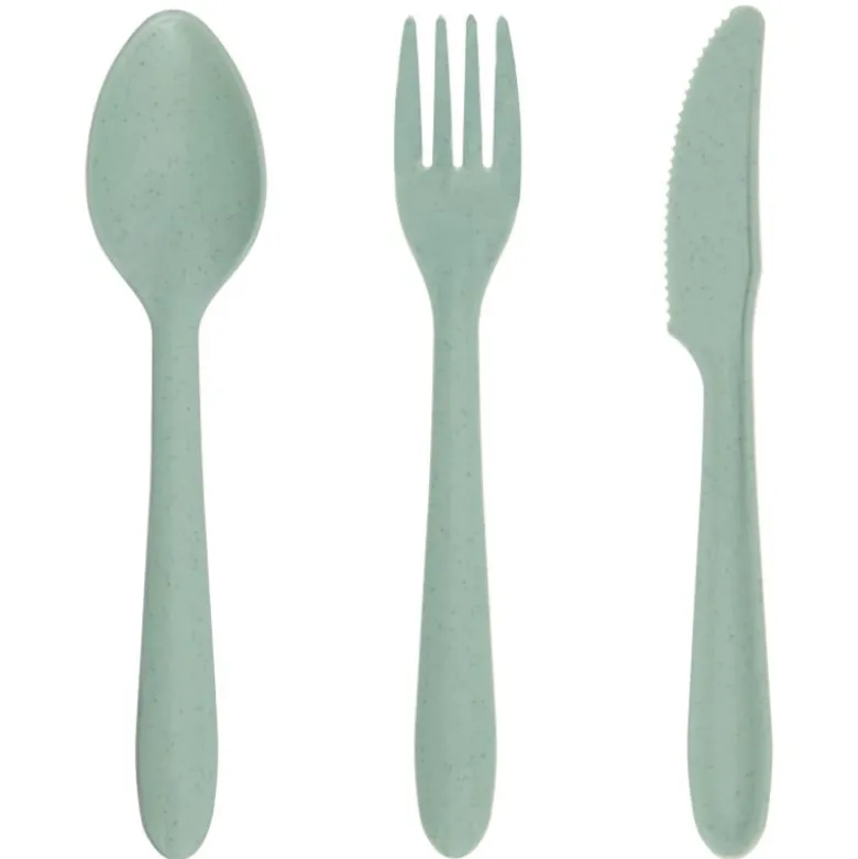 Set de couverts en plastique x12