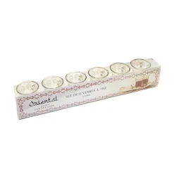 Set de 6 verres a the