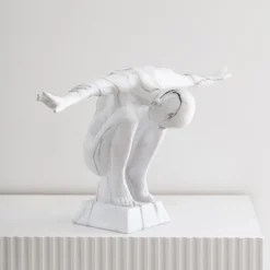 Statuette effet marbre