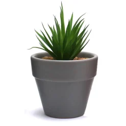 Succulente artificielle en pot