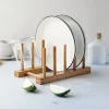Support assiette bambou 22*12*10