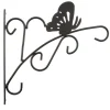 Support plante ext metal oiseau