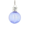 Suspension boule pastel a led